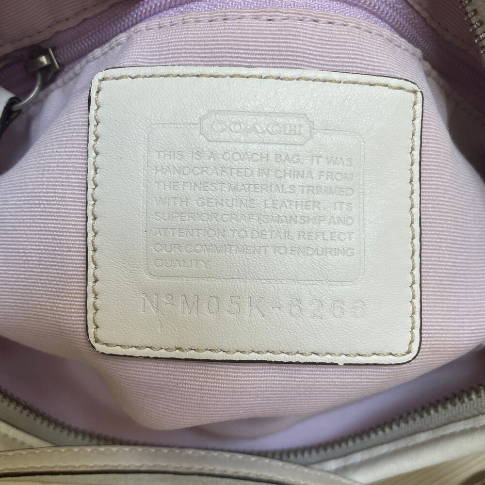 Extremely Rare Y2K Coach Mini Soho 6266 Lilac Signature Hobo + Coin Purse Set - Picture 3 of 12